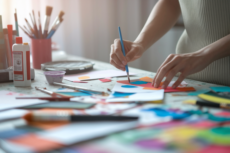 Comment créer des décorations artistiques à partir de matériaux de bricolage ?